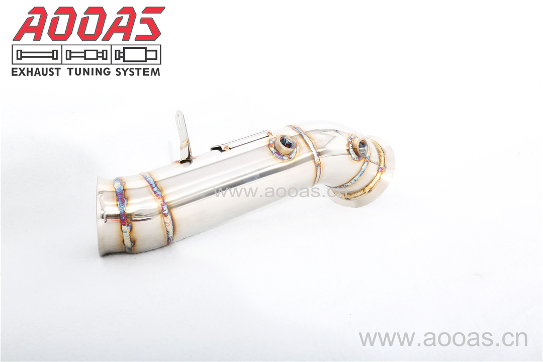 BMW M2  All SS304 / Decat (Catless) Downpipe